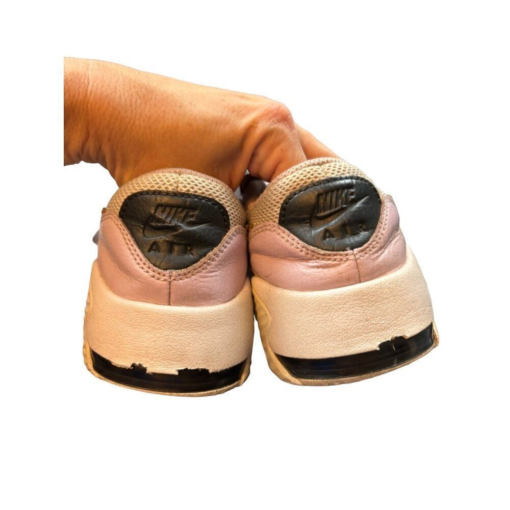 Nike Air Max Excee Women's Shoes Size 4Y Pink/Gold Mesh & Leather - Picture 4 of 9